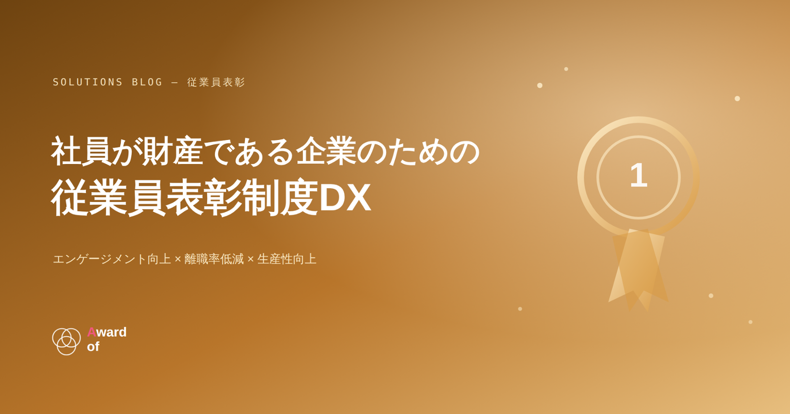 従業員表彰制度DXソリューション